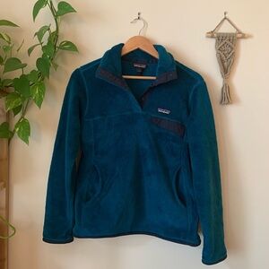 Patagonia // Blue Re-Tool Half-Snap Pullover LIKE NEW!